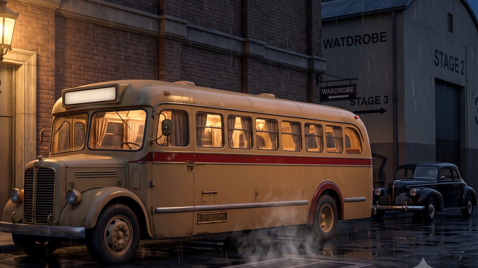 The Struggle Bus at the stage door